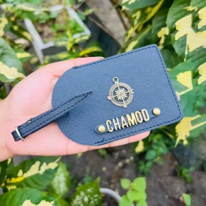 Personalized Luggage Tags Black Color Olock Products