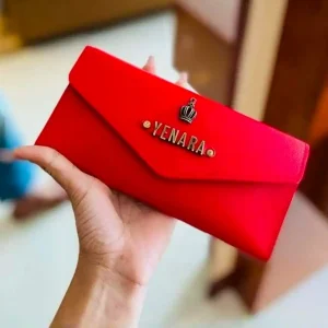 Personalized Personalized Women Wallet Red Color Olock Products